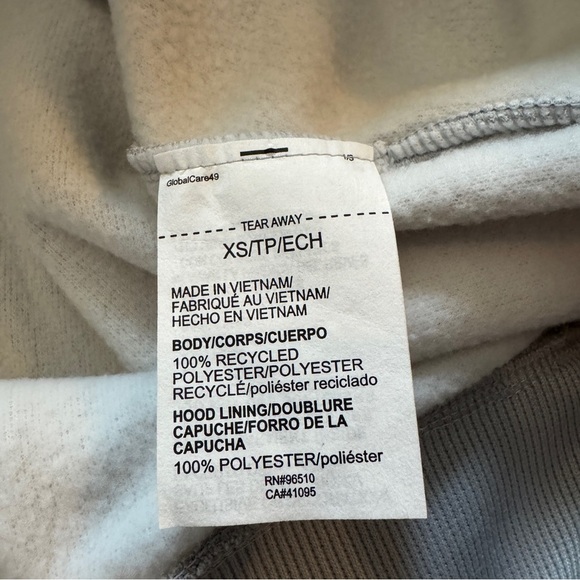 NEW Auburn University Under Armour XS Light Gray Hoodie Sweatshirt War Eagle - Picture 8 of 8